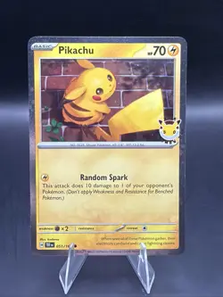 Pikachu (Pokemon Day 2026) 051/162 Miscellaneous Cards & Products Holo - Image 1
