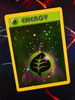 LP Pokemon GRASS ENERGY Card 2002 ENERGIZE YOUR GAME Reverse Holo League Promo#1 - Image 1