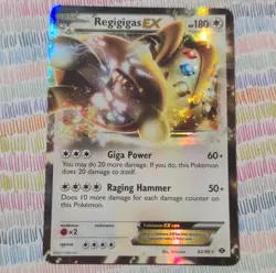 Pokemon Regigigas EX 82/99 Next Destinies Ultra Rare Holo 180 HP Card - Image 1