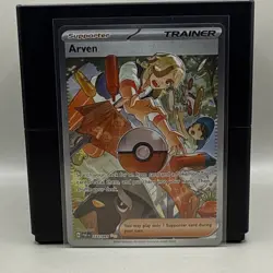 Pokemon Card - Arven Paldean Fates 235/091 Special Illustration Rare - Image 1