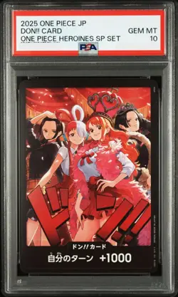 PSA10 ONE PIECE JAPANESE ONE PIECE HEROINES SPECIAL SET DON!! CARD 2025 - Image 1