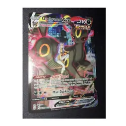 Umbreon VMAX TG23/TG30 Ultra Rare Holo Full Art Single Strike Pokemon Card - Image 1
