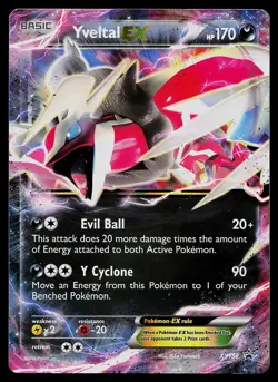 Pokemon Card - Yveltal EX (Shiny) XY Promo XY150 Holo Promo - Image 1