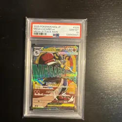 PSA 10 MEGA LUCARIO 228/193 | Mega Dream MA Full Art Graded Pokemon Card - Image 1