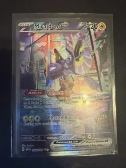 Pokemon TCG Miraidon EX Scarlet & Violet Base Set Card 244/198 - Image 1