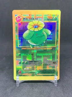 Skiploom Neo Genesis #152 Vintage Pokemon Bootleg Sticker Card Holo - Image 1
