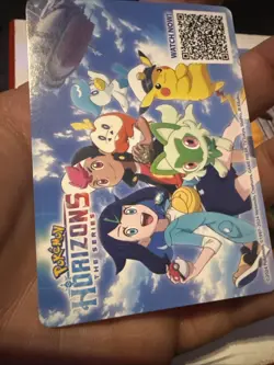 Pokemon Horizons The Series Exclusive Promo Card 2024 W/ Capt Pikachu - Image 5