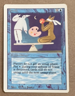 Stasis - Revised - MTG - Magic the Gathering - Image 1