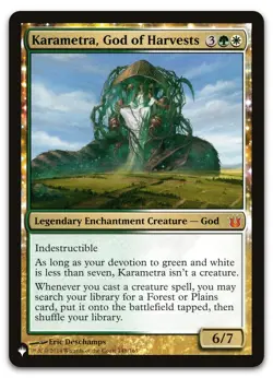 Karametra, God of Harvests #148/165 (NM) List Reprints LIST LIST Magic MTG - Image 1