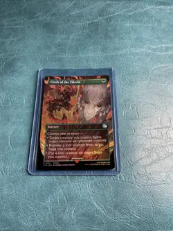 Clash of the Eikons (Borderless) Final Fantasy Foil NM - Image 1