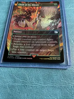Clash of the Eikons (Borderless) Final Fantasy Foil NM - Image 2