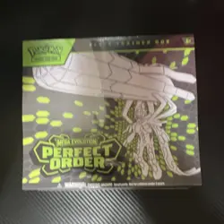Pokemon Mega Evolution Perfect Order Elite Trainer Box Sealed Zygarde Tyrunt - Image 1