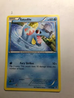 Totodile 15/119 XY Phantom Forces Pokemon NM - Image 1
