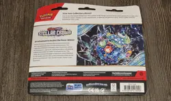 Pokemon TCG: Stellar Crown 3 Pack Blister - Latias Cosmos Holo - Factory Sealed - Image 2