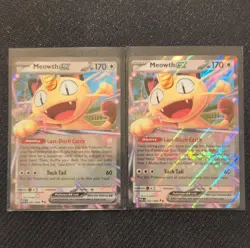 2 Pokemon Perfect Order Meowth EX 062/088 English - Image 1