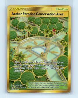 Pokemon tcg Hidden Fates: Shiny Vault Aether Paradise Conservation Area NM - Image 1