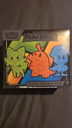 Pokemon Paldea Evolved ETB Elite Trainer Box New Sealed - Image 1