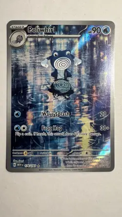 Pokemon TCG - Scarlet And Violet 151 - Poliwhirl 176/165 Illustration - Image 5