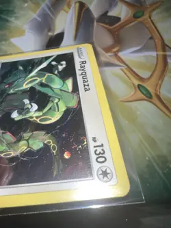 Pokemon TCG Rayquaza - SWSH029 Sword & Shield Black Star Promo NM DOUBLE SWIRL - Image 5