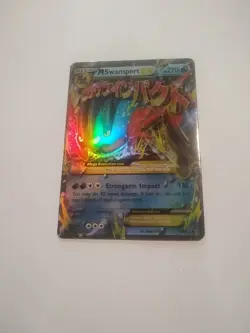Pokemon TCG Mega Swampert EX XY87 XY Black Star Promo Moderately Played - Image 1