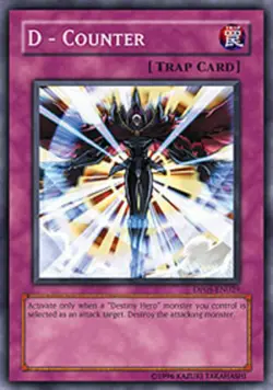 Yugioh! LP D - Counter - DP05-EN029 - Super Rare - 1st Edition Lightly Played, E - Image 1