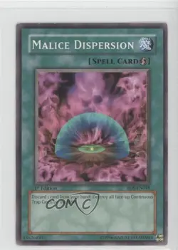 Malice Dispersion 1st Ed. YuGiOh Rise of Destiny #RDS-EN048 2004 READ - Image 1