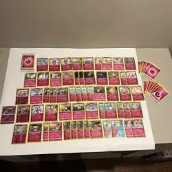 Lot Of 116 Pokemon Cards Fairy Type - 58 Pokemon 58 Energy Cards - Reverse Holo - Image 1