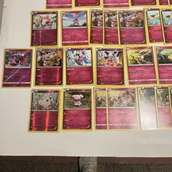 Lot Of 116 Pokemon Cards Fairy Type - 58 Pokemon 58 Energy Cards - Reverse Holo - Image 2