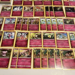 Lot Of 116 Pokemon Cards Fairy Type - 58 Pokemon 58 Energy Cards - Reverse Holo - Image 3
