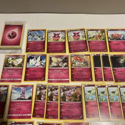 Lot Of 116 Pokemon Cards Fairy Type - 58 Pokemon 58 Energy Cards - Reverse Holo - Image 5
