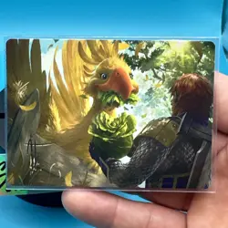 Gysahl Greens Art Card - Art Series: FINAL FANTASY GOLD STAMPED 10/53 NM MTG - Image 3