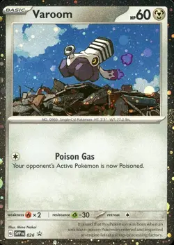 Varoom SVP 026 SVP026 Promo Holo Pokemon Card - NM - Image 1