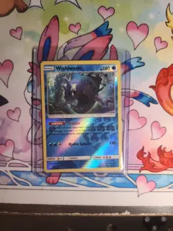 Wishiwashi 2019 Cosmic Eclipse Reverse Holo Rare Pokemon Card 62/236 (NM) - Image 1
