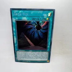 Ebon Sun BLTR-EN027 Secret Rare Battles of Legend: Terminal Revenge Yugioh - Image 1