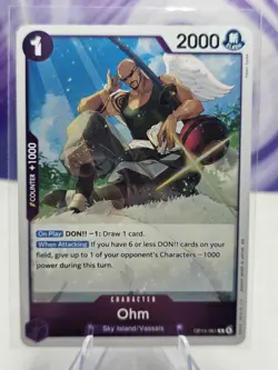 Ohm OP15-061 R Foil One Piece Adventure on Kami's Island NM - Image 1