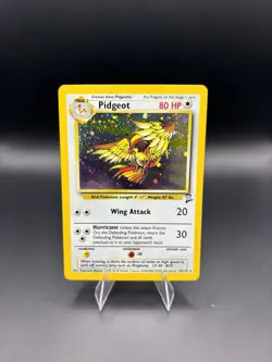 Pokemon Pidgeot TCG Base Set 2 Holo Unlimited Rare Card 14/130 - NM- - Image 1