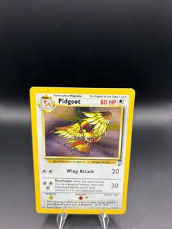 Pokemon Pidgeot TCG Base Set 2 Holo Unlimited Rare Card 14/130 - NM- - Image 2