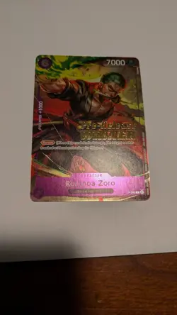 Roronoa Zoro (OP-06 Pre-Release Tournament) [Winner] - One Piece Promotion Cards - Image 1