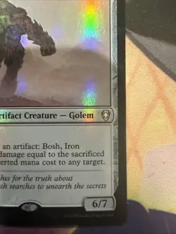 Bosh, Iron Golem FOIL Mirrodin PLD Rare MAGIC THE GATHERING MTG CARD ABUGames - Image 3
