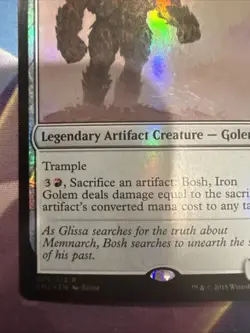 Bosh, Iron Golem FOIL Mirrodin PLD Rare MAGIC THE GATHERING MTG CARD ABUGames - Image 4
