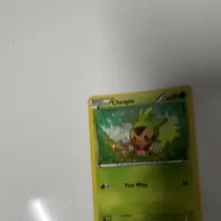 Pokemon TCG Chespin Basic Holo English 60 HP Card - Image 4
