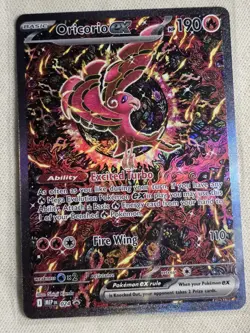 Pokemon Card Black Star Promo Oricorio Ex 024 Phantasmal Flames UPC English - Image 2