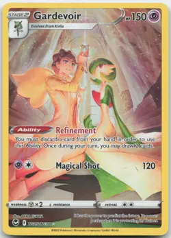 Gardevoir TG05/TG30 SWSH12: Silver Tempest Trainer Gallery Pokemon Card NM - Image 1