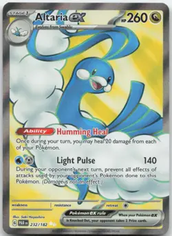 Altaria ex 232/182 SV04: Paradox Rift Pokemon Card NM - Image 1