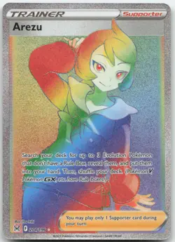 Arezu 204/196 SWSH11: Lost Origin Pokemon Card NM - Image 1