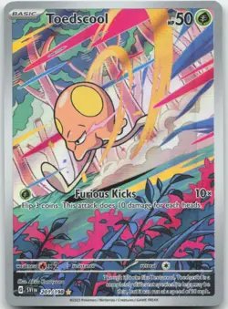 Toedscool 201/198 SV01: Scarlet & Violet Base Set Pokemon Card NM - Image 1