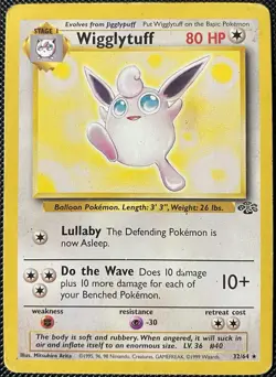 Wigglytuff 32/64 Jungle Regular - Pokemon Card - Image 1
