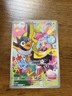 Ionos Wattrel 231/217 Ascended Heroes Illustration Rare Pokemon Card NM - Image 1