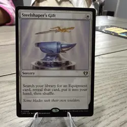 Steelshaper's Gift #59 (NM) Commander Masters CMM Magic MTG - Image 1