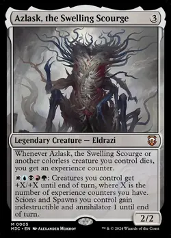 Azlask, the Swelling Scourge M Commander: Modern Horizons 3 5 NM Foil - Image 1